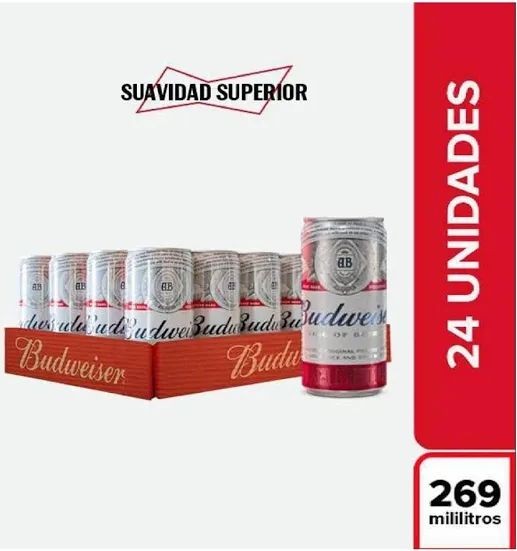 BUDWEISER LATA 269ml