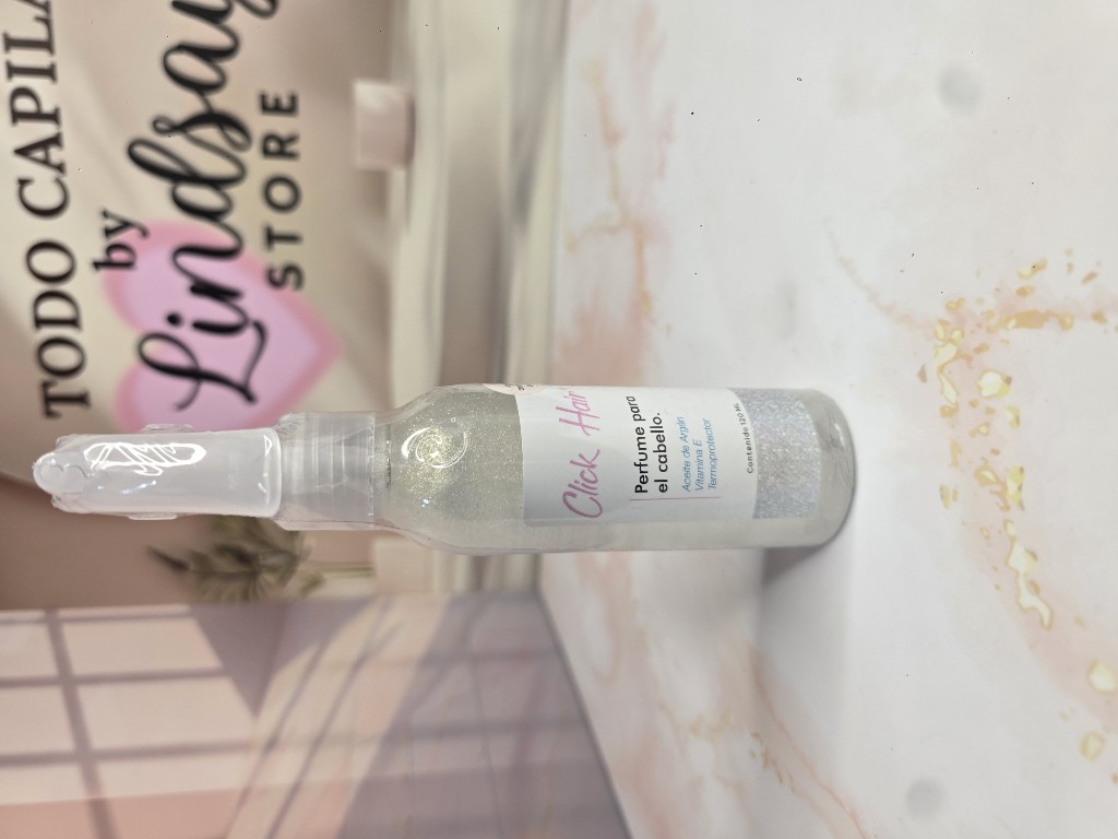 PERFUME PARA EL CABELLO CON BRILLO