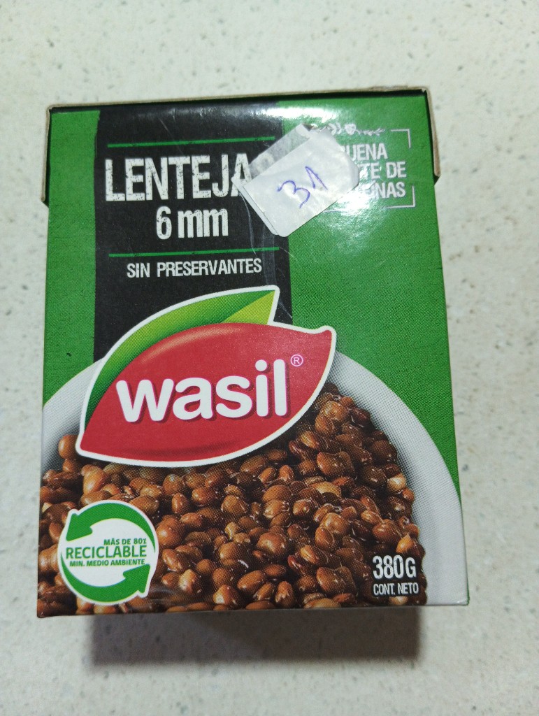 Wasil Lentejas 380g