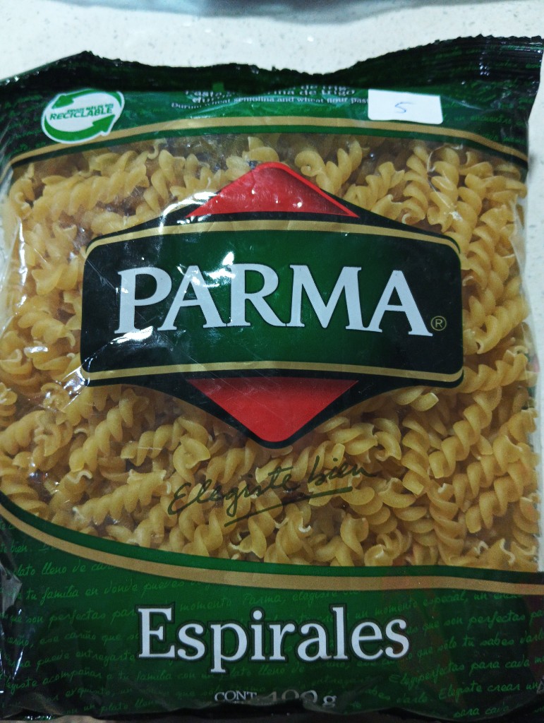 Parma espirales