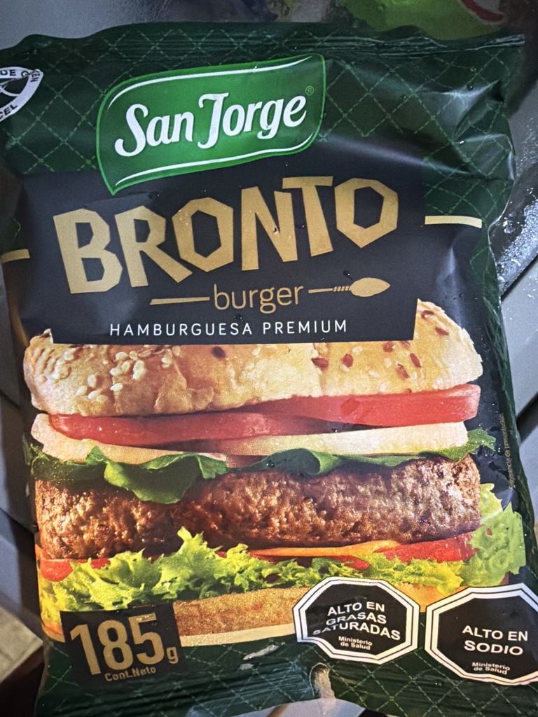 Hamburguesa bronto 185g SanJorge