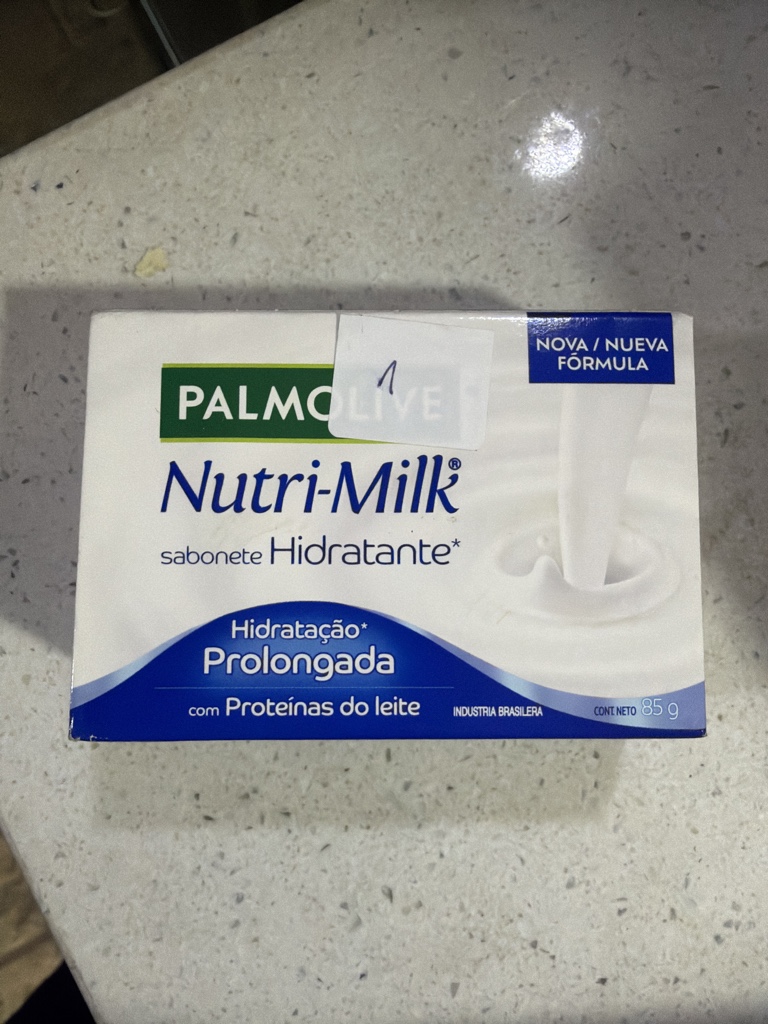 Jabón en barra PALMOLIVE nutrí-Milk 85g