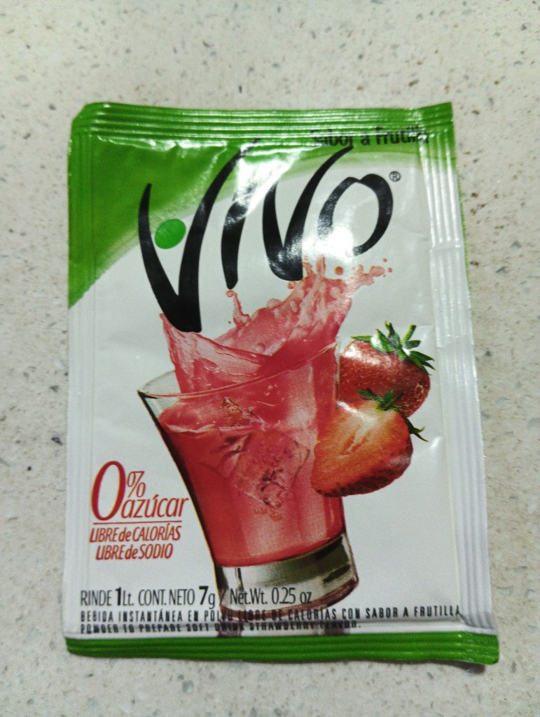 Vivo polvo frutilla