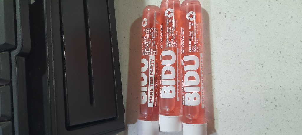 BIDU rojo gel