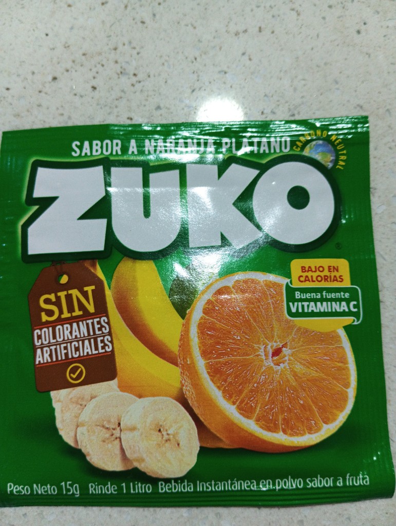 Zuko naranja-platano