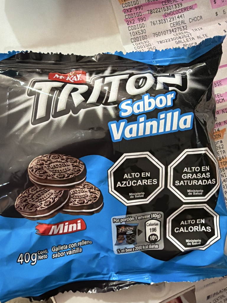 Mini triton vainilla 40g
