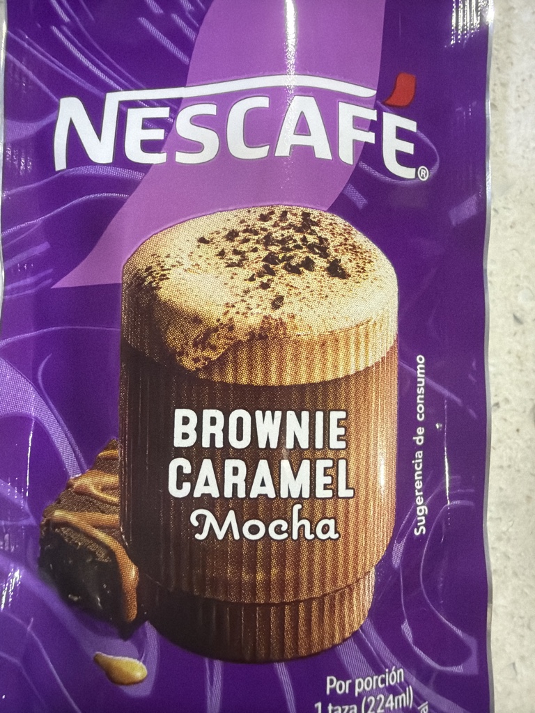 Nescafé brownie caramel 20grs