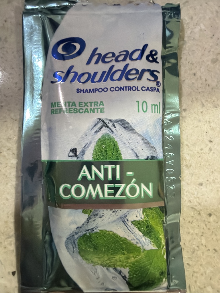 Shampoo head & shoulders anti comezón 10ml