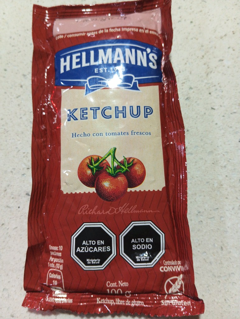 Hellmann's Ketchup sachet