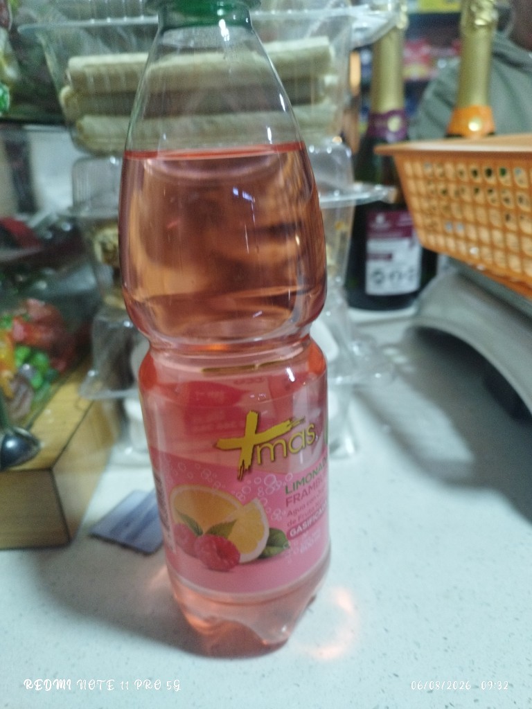+mas limonada frutilla 500ml