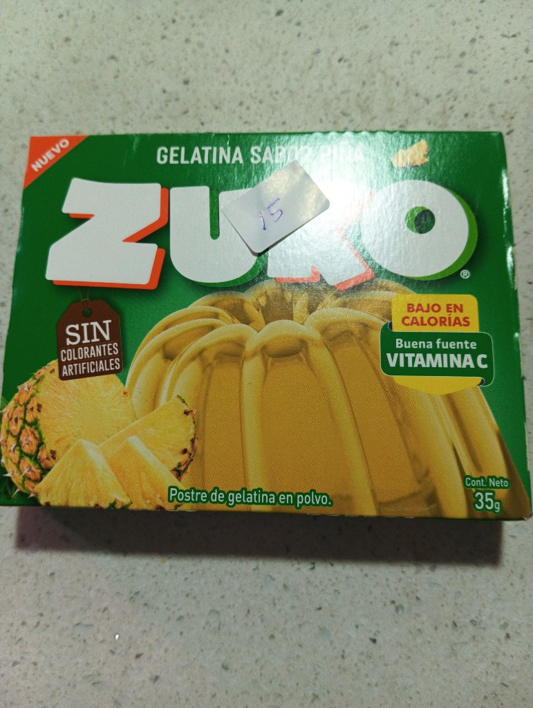 Zuko gelatina piña 35g