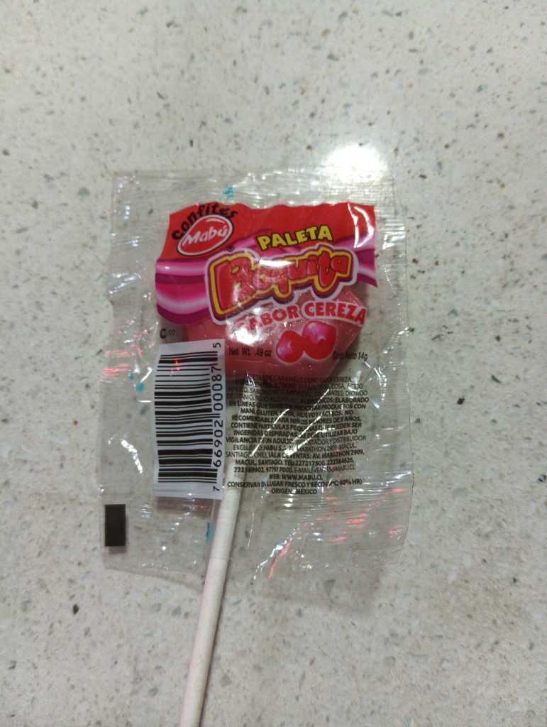 Maby Paleta Bisquita cereza