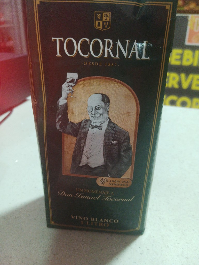 Tocornal vino blanco 1L