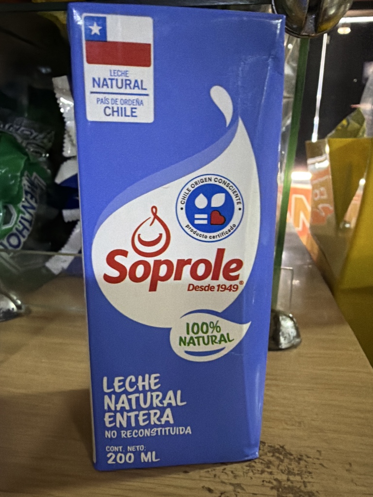 Leche Entera SOPROLE 200ml