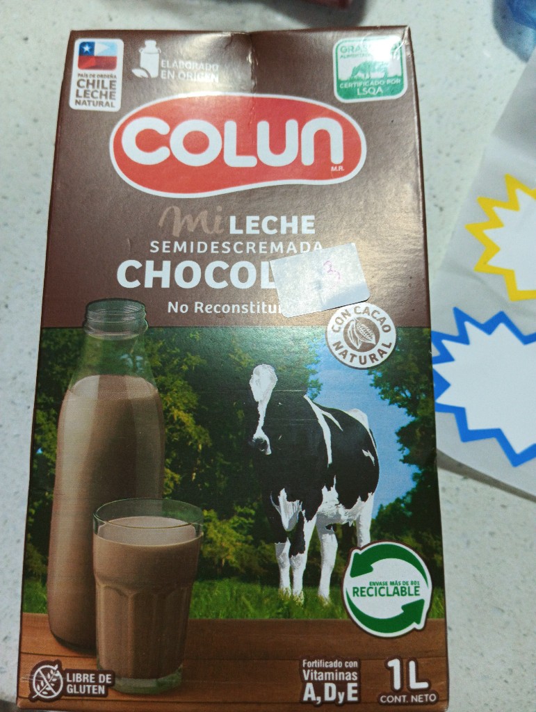 Colun leche chocolate 1L