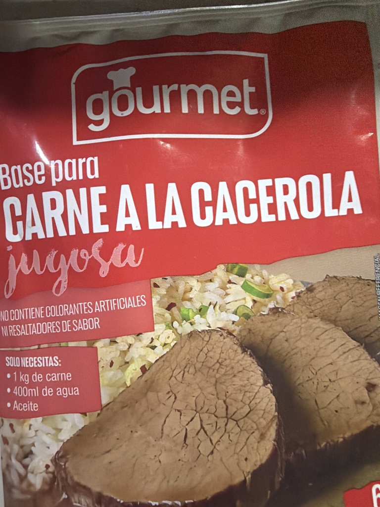Base para carne a la caserola GAURMET 36g