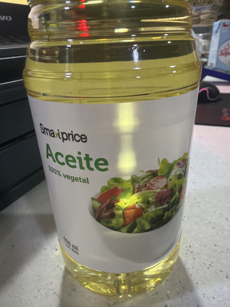 Aceite vegetal SMARTPRICE 900ml