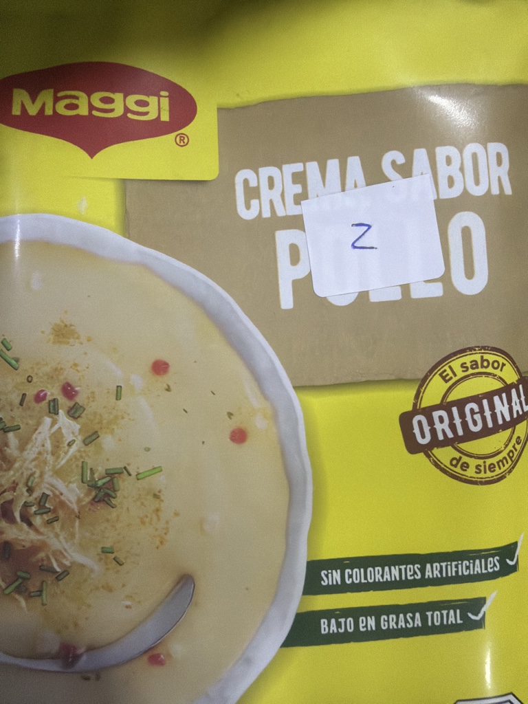 Crema sabor pollo MAGGI 72g