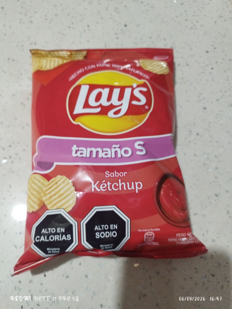 Lay's Ketchup tamaño S