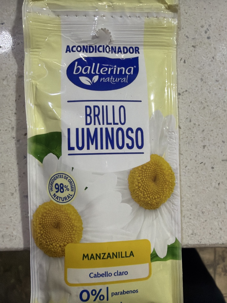 Acondicionador Ballerina manzanilla 40ml