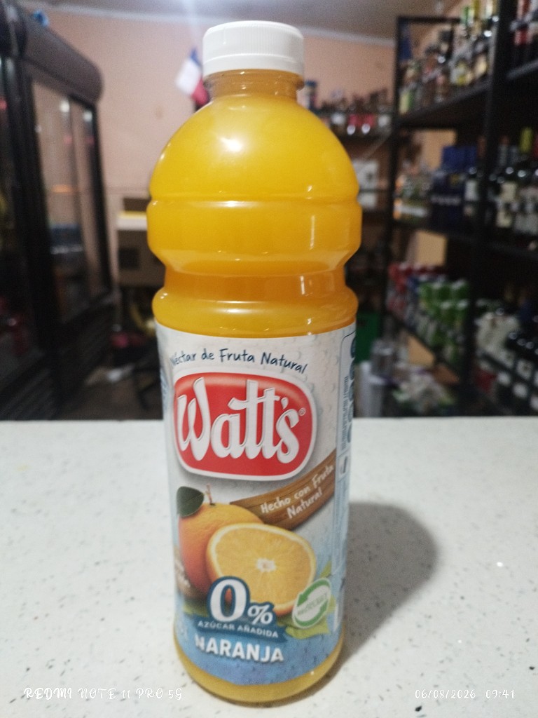 Watts jugo naranja 0%