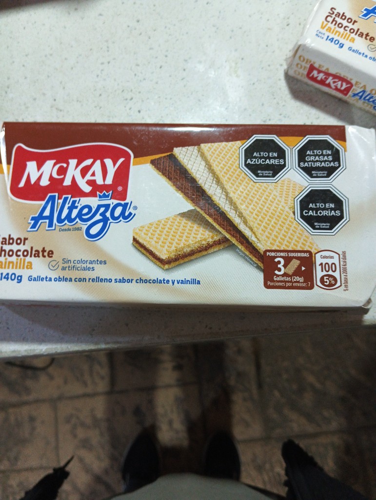 McKay Alteza chocolate vainilla
