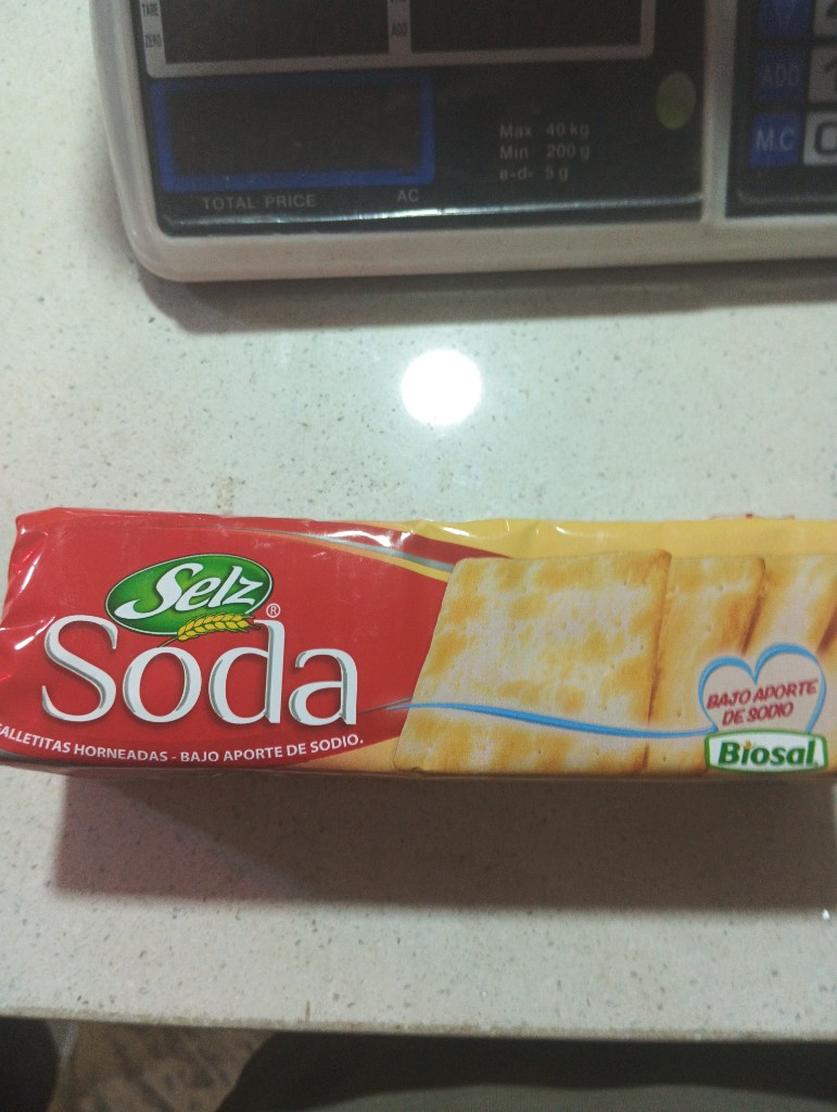 Selz Soda galletitas 180g