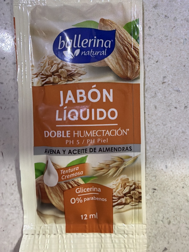 Jabón líquido individual