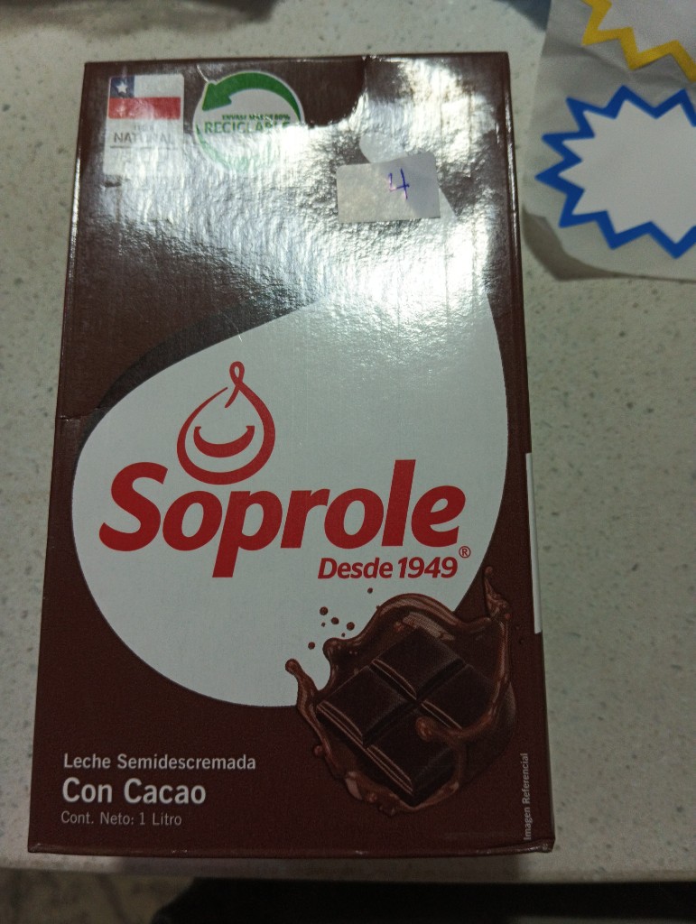Soprole leche con cacao 1L