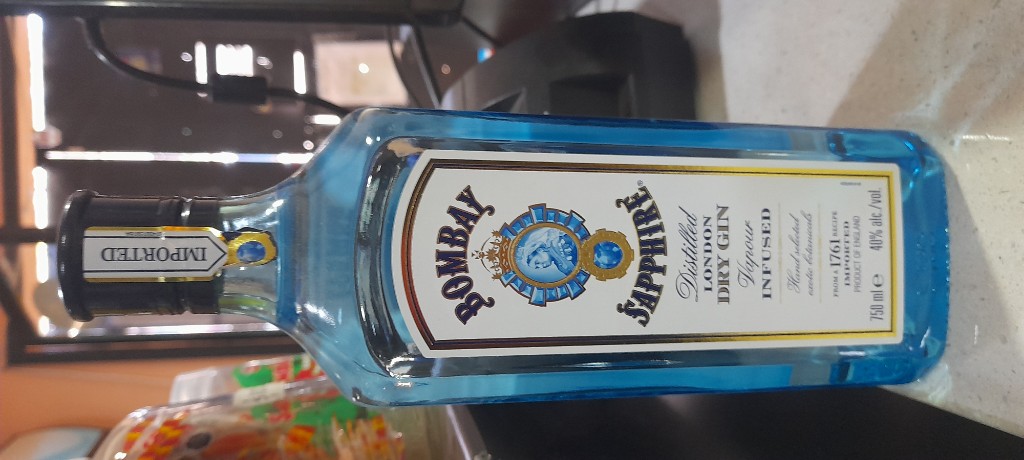 Bombay Sapphire Gin Azul 750ml