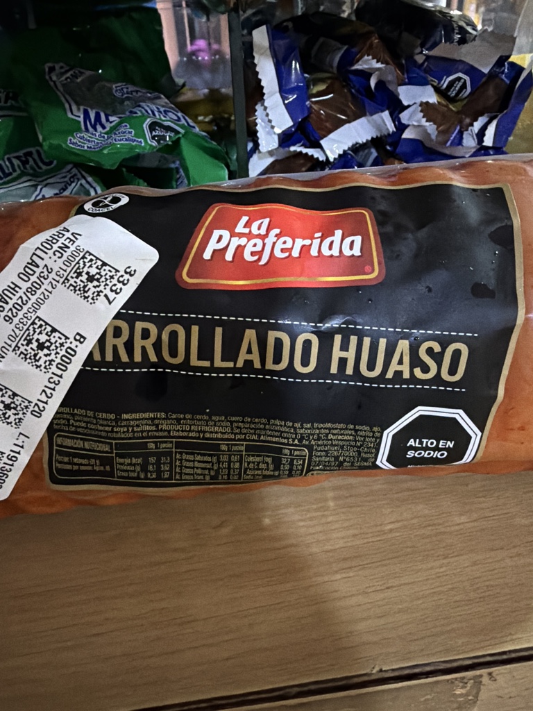 Arrollado de huaso La Preferida