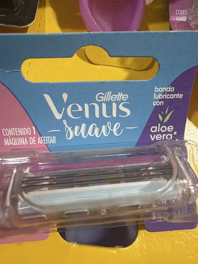 Máquina de afeitar VENUS suave aloe Vera