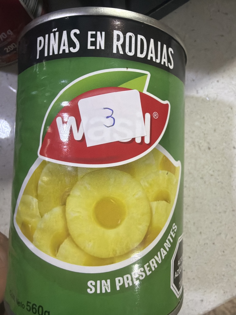 Piña en rodajas WASIL 560g