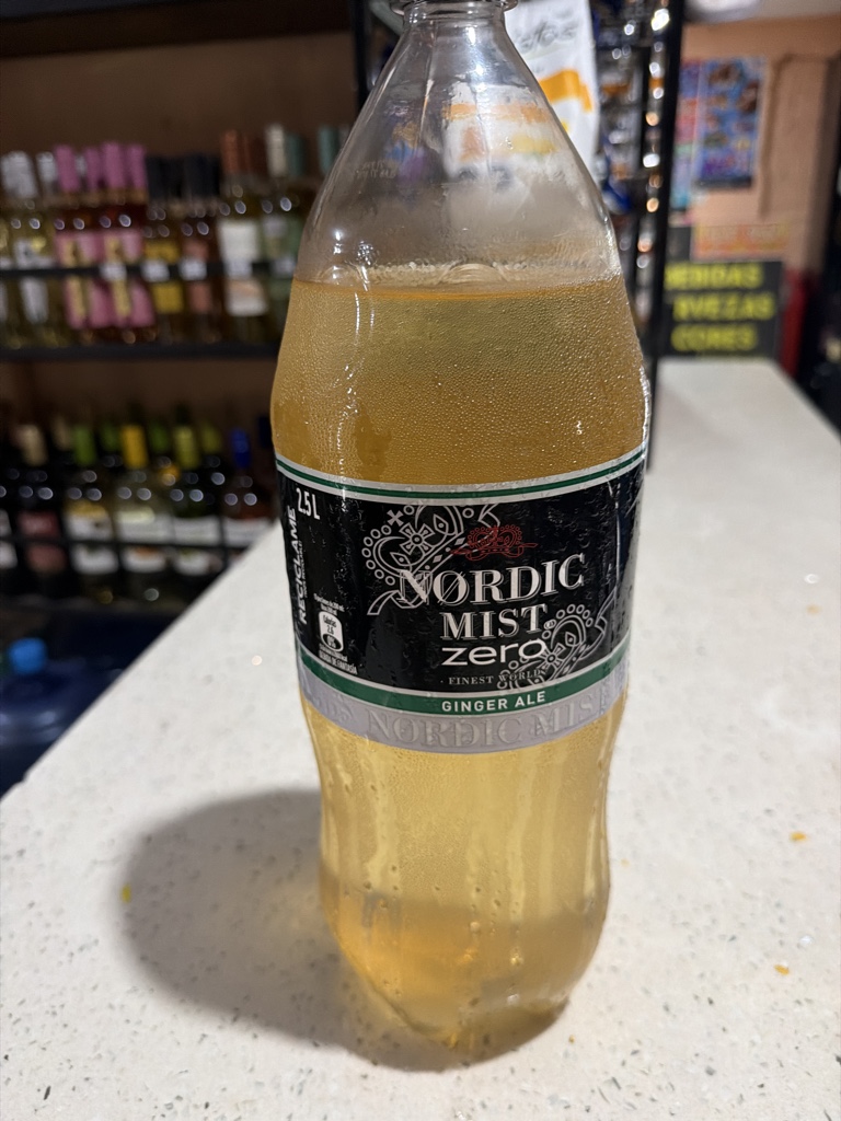 Ginger Ale Nórdico Misit Zero 2.5L Desechable