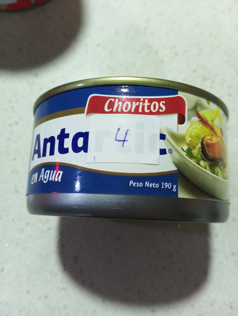 Antarctica Choritos en agua 190g