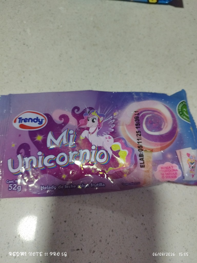 Trendy Mini Unicornio frutilla