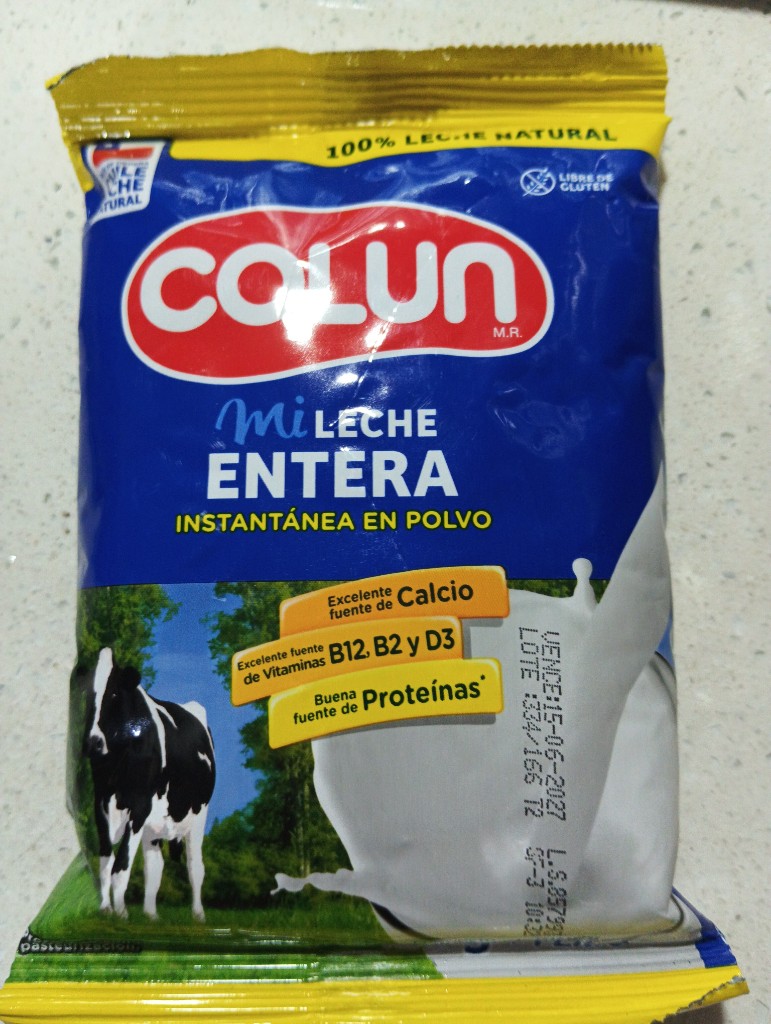Colun leche entera en polvo
