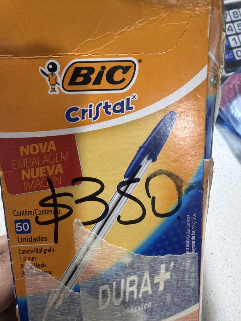 Lápiz pasta Azul BIC
