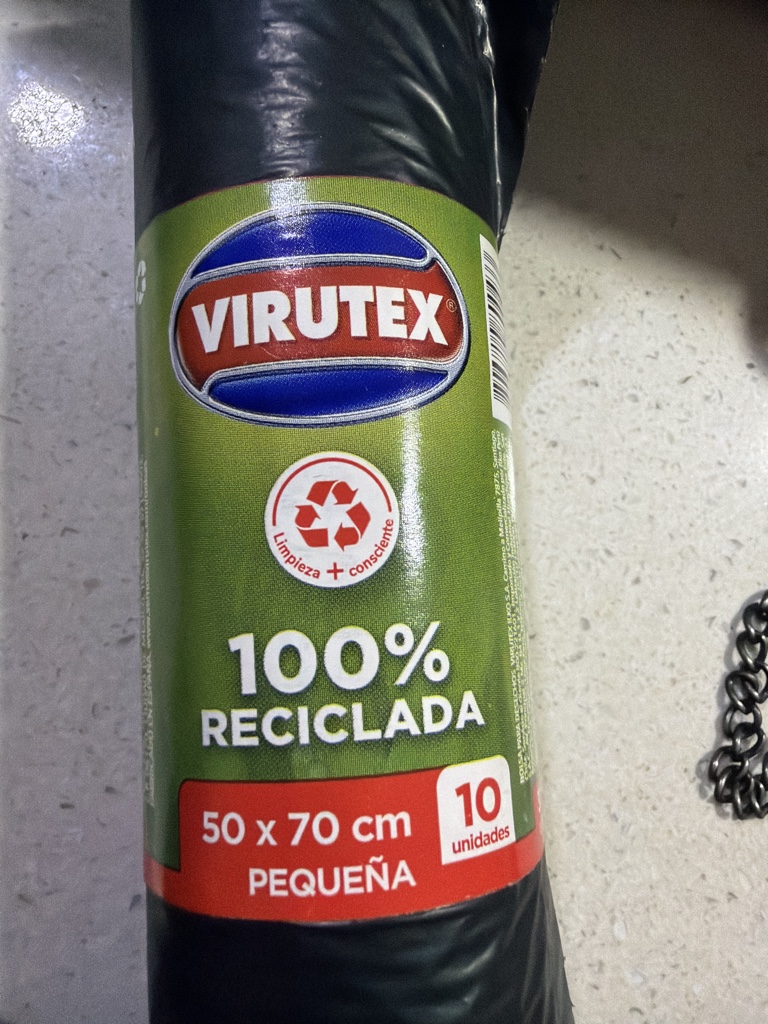 Bolsa de basura VIRUTEX 50x70