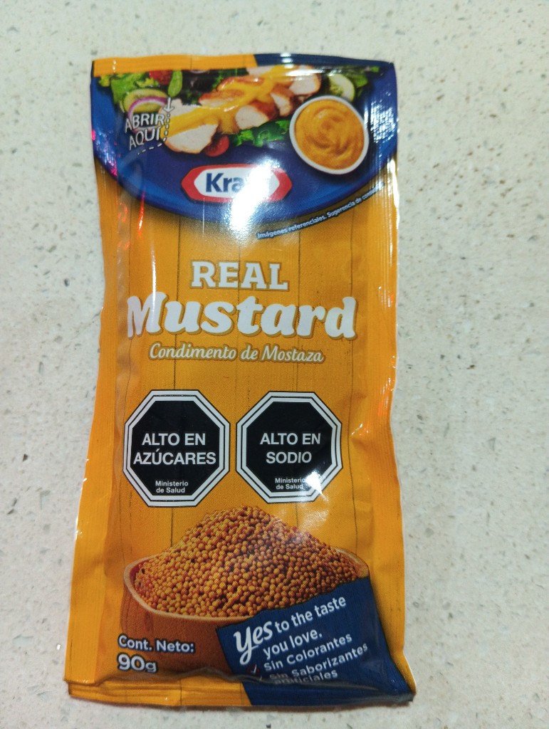 Kraft mostaza en polvo 90g