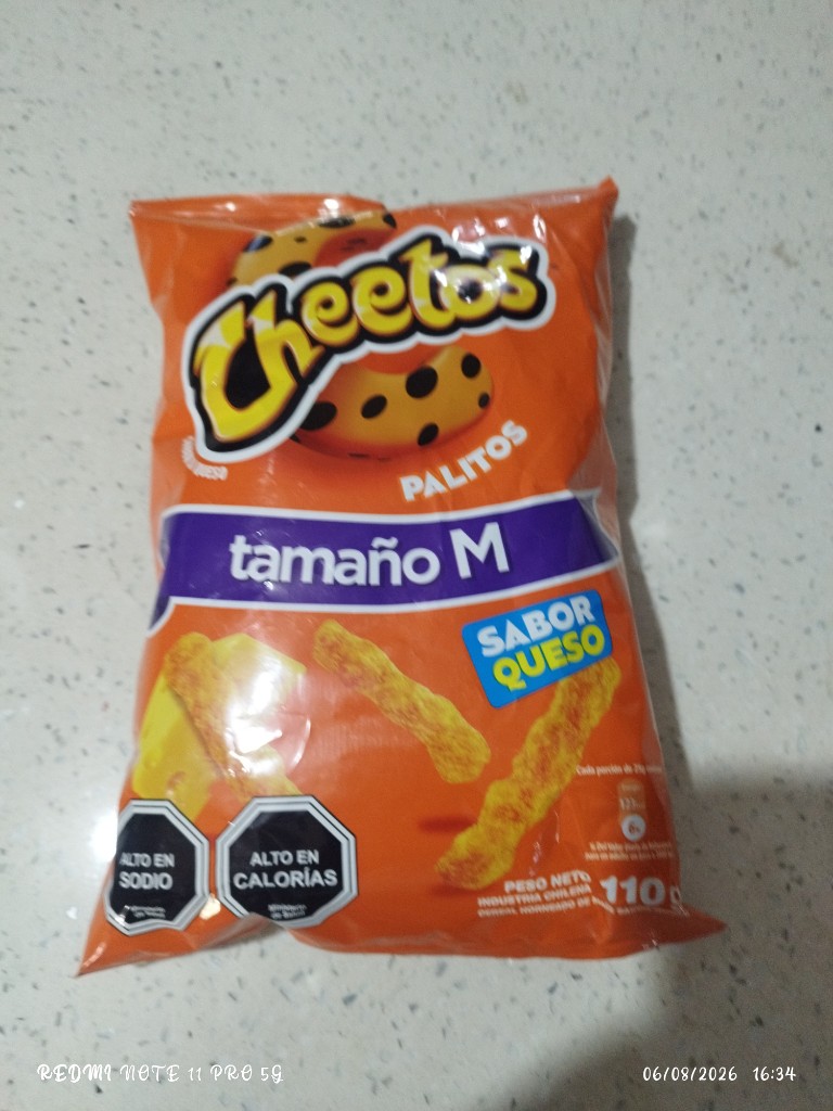 Cheetos Palitos queso M 110g