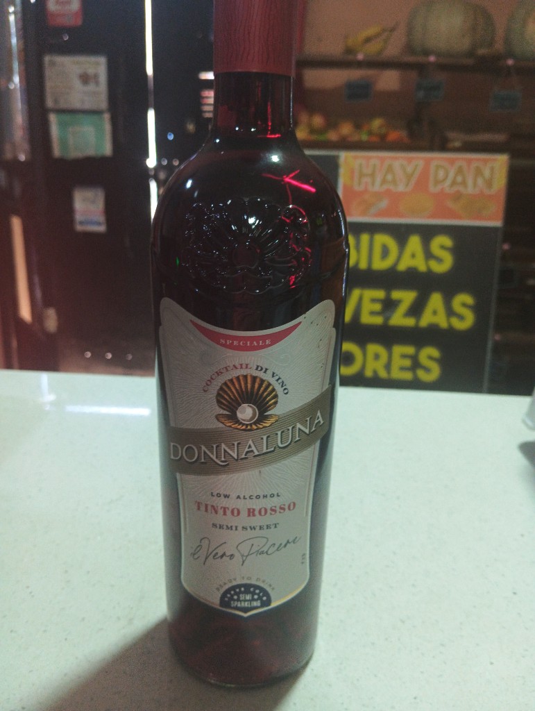 Donnaluna tinto rosso