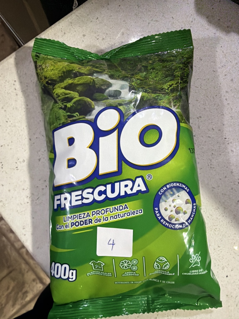 Detergente BIO Frescura 400grs