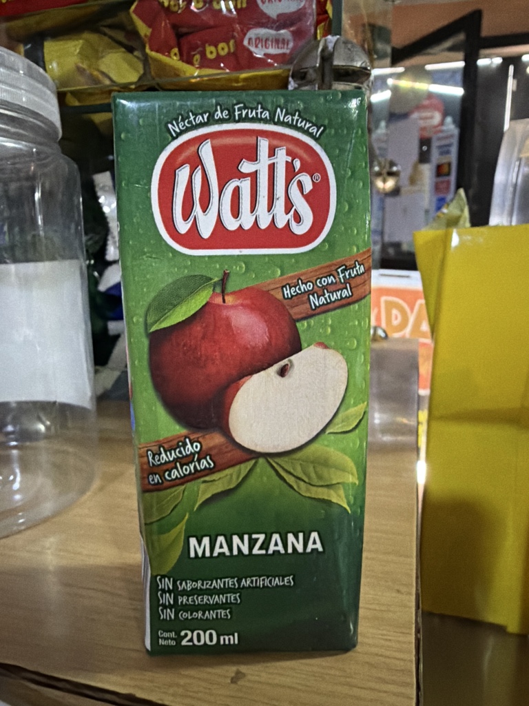Jugo manzana watts 200ml