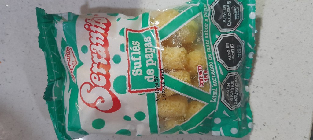 Serranito Suflés de papas