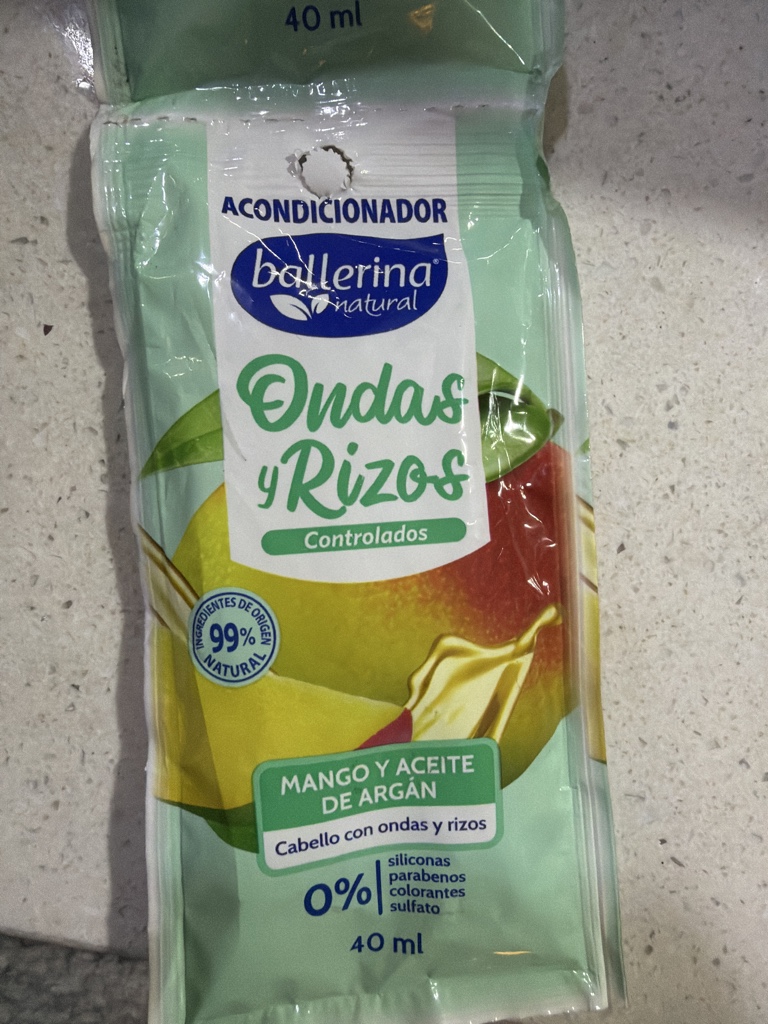 Acondicionador Ballerina ondas y rizos
