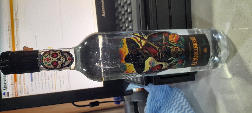 El Mercenario tequila blanco