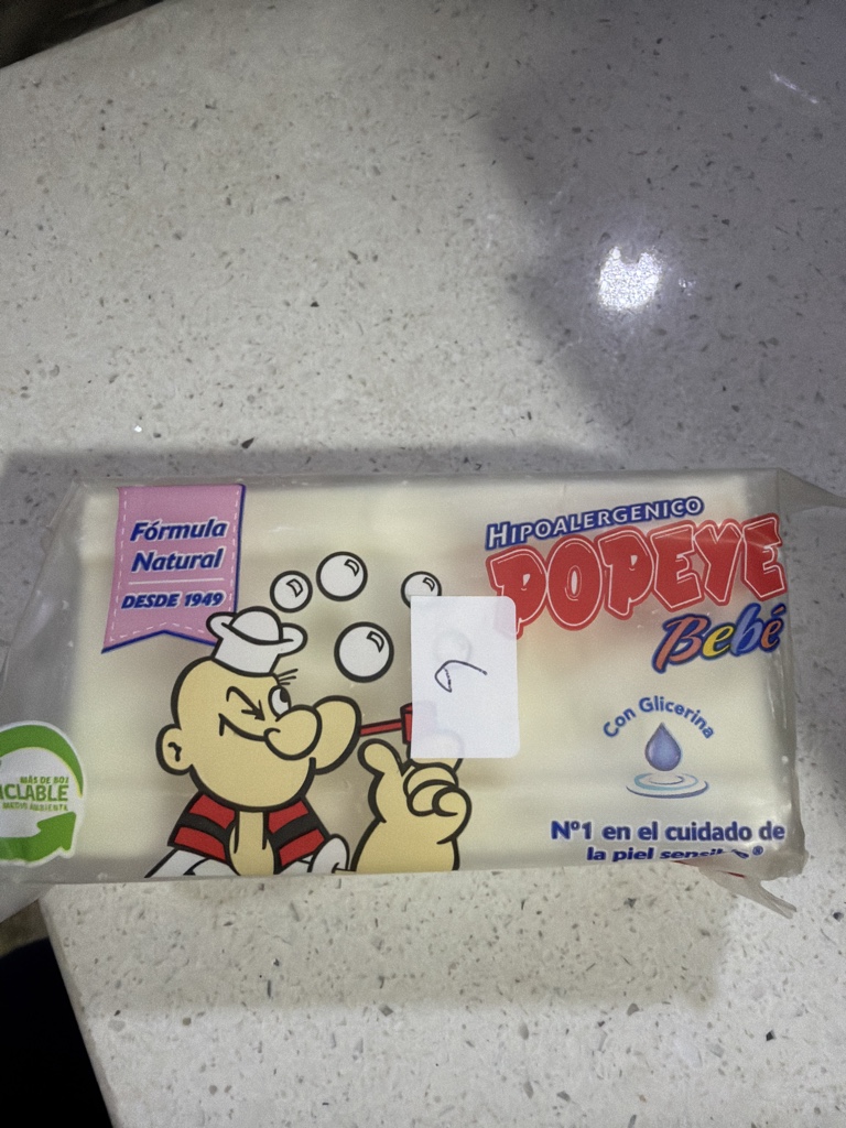 Jabón popeye bebé 170g