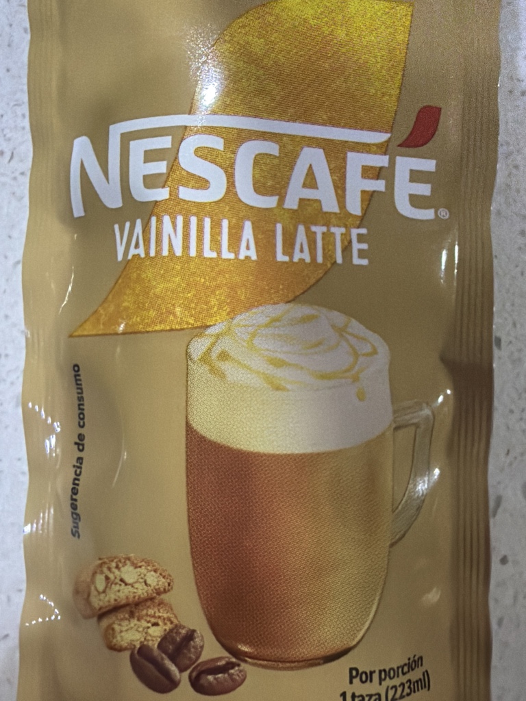 Vanilla latte NESCAFÉ 18,5