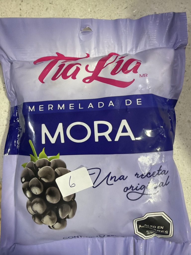 Mermelada de Mora TÍALIA 250g